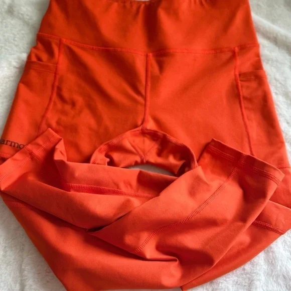 Marmot ladies Orange Leggings - Picture 8 of 9